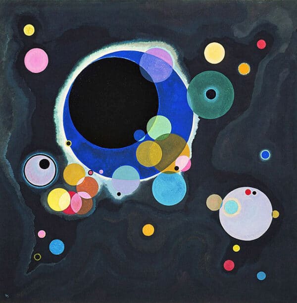 Quelques cercles Vassily Kandinsky